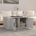 Pikkukuva 3 / 11: vidaXL Sohvapöytä betoninharmaa 80x50x36 cm tekninen puu