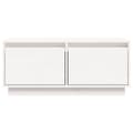 Miniatyrbillede 6 af 11: vidaXL sofabord 80x50x35 cm massivt fyrretræ hvid