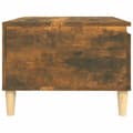 Pikkukuva 7 / 11: vidaXL Sohvapöytä savutammi 90x50x36,5 cm tekninen puu