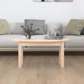 Miniatyrbillede 3 af 11: vidaXL sofabord 80x40x35 cm massivt fyrretræ