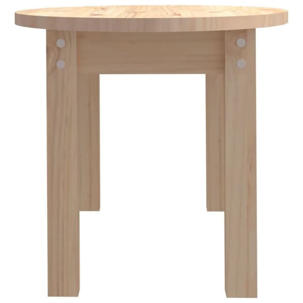 vidaXL sofabord 80x40x35 cm massivt fyrretræ