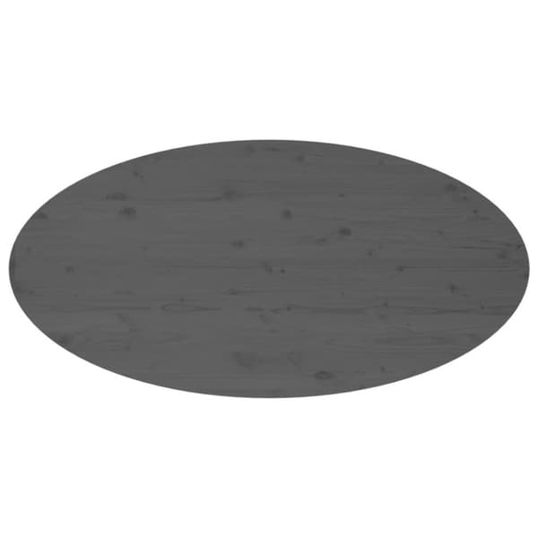 vidaXL Sohvapöytä harmaa 110x55x45 cm täysi mänty