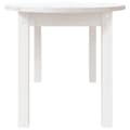 Miniatyrbillede 7 af 11: vidaXL sofabord 110x55x45 cm massivt fyrretræ hvid