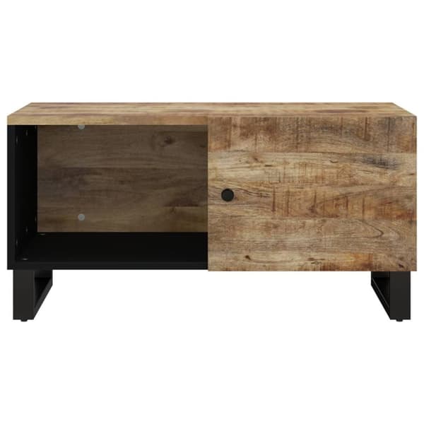 vidaXL sofabord 80x50x40 cm massivt mangotræ og konstrueret træ