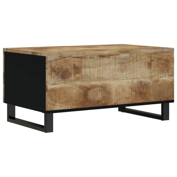 vidaXL sofabord 80x50x40 cm massivt mangotræ og konstrueret træ