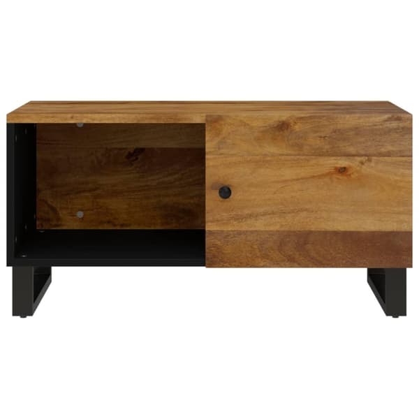 vidaXL sofabord 80x50x40 cm massivt mangotræ og konstrueret træ