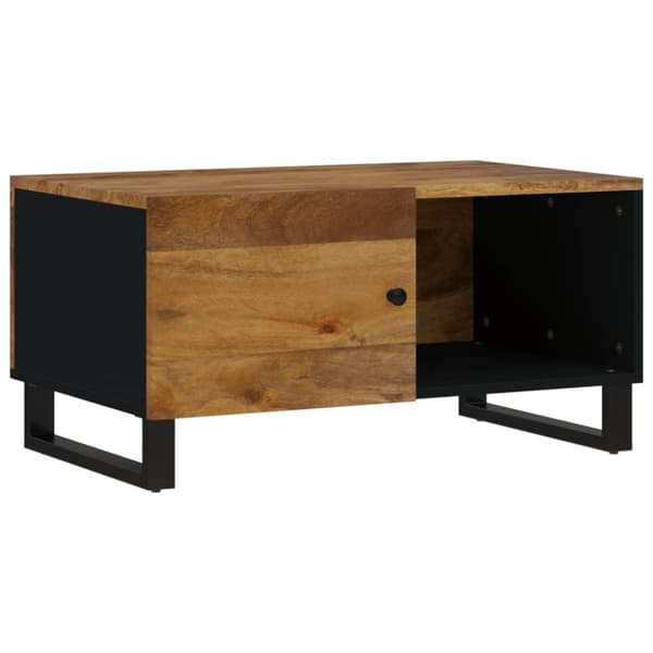 vidaXL sofabord 80x50x40 cm massivt mangotræ og konstrueret træ