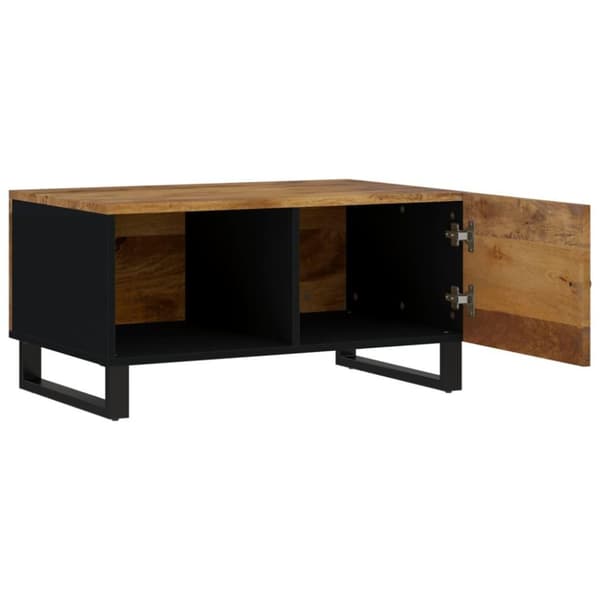 vidaXL sofabord 80x50x40 cm massivt mangotræ og konstrueret træ