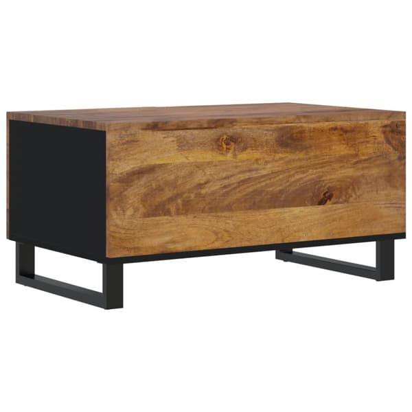 vidaXL sofabord 80x50x40 cm massivt mangotræ og konstrueret træ