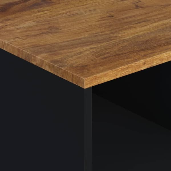 vidaXL sofabord 80x50x40 cm massivt mangotræ og konstrueret træ