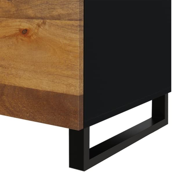 vidaXL sofabord 80x50x40 cm massivt mangotræ og konstrueret træ