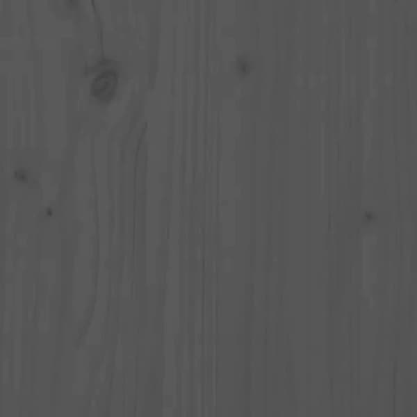 vidaXL Konsolipöytä harmaa 110x40x80 cm täysi mänty