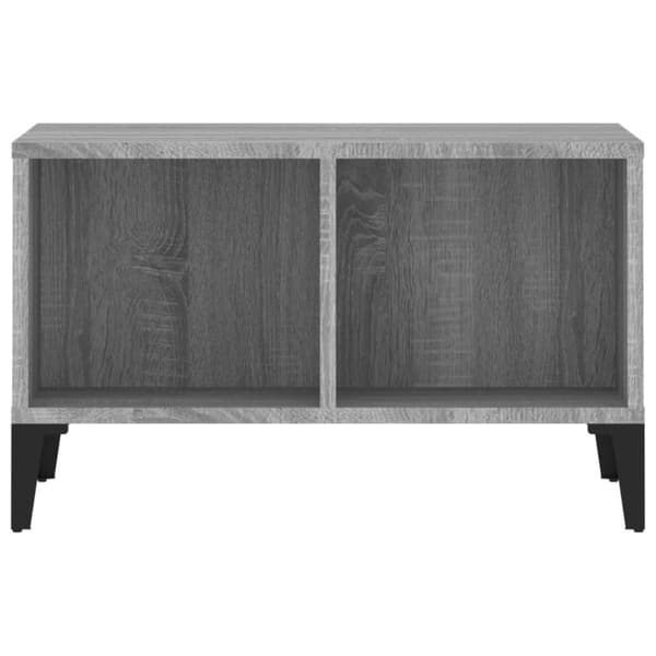 vidaXL sofabord 60x50x36,5 cm konstrueret træ grå sonoma-eg