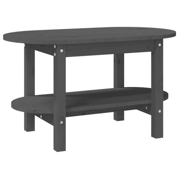 vidaXL sofabord 80x45x45 cm massivt fyrretræ
