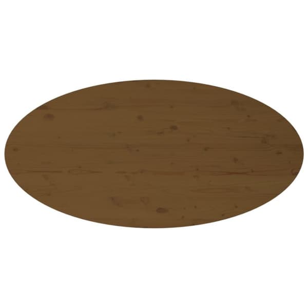 vidaXL sofabord 110x55x45 cm massivt fyrretræ gyldenbrun