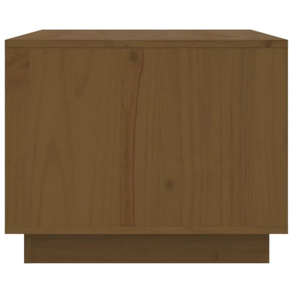 vidaXL Soffbord honungsbrun 80x50x40 cm massiv furu