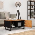 Miniatyrbilde 3 av 11: vidaXL Salongbord 80x50x40 cm heltre akasie og konstruert tre