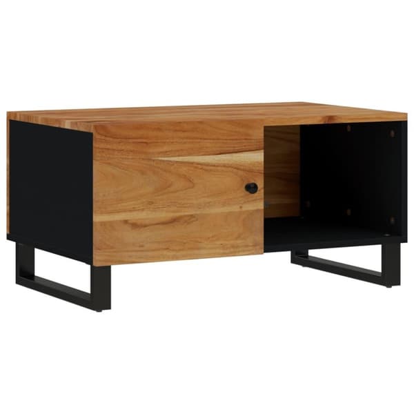 vidaXL Salongbord 80x50x40 cm heltre akasie og konstruert tre