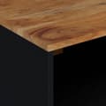 Miniatyrbilde 8 av 11: vidaXL Salongbord 80x50x40 cm heltre akasie og konstruert tre