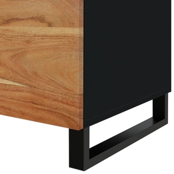 vidaXL Salongbord 80x50x40 cm heltre akasie og konstruert tre