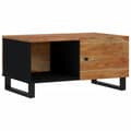 Miniatyrbilde 11 av 11: vidaXL Salongbord 80x50x40 cm heltre akasie og konstruert tre