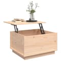 Miniatyrbild 5 av 11: vidaXL Soffbord 60x50x35 cm massiv furu