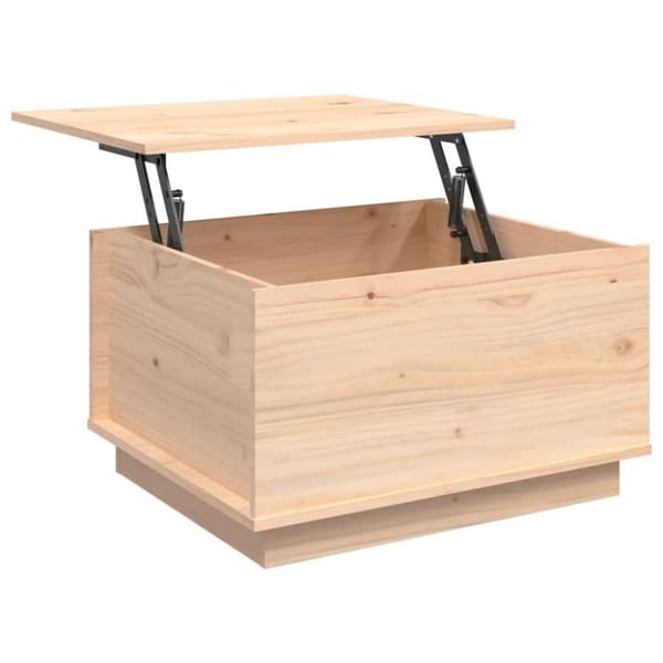 vidaXL Soffbord 60x50x35 cm massiv furu