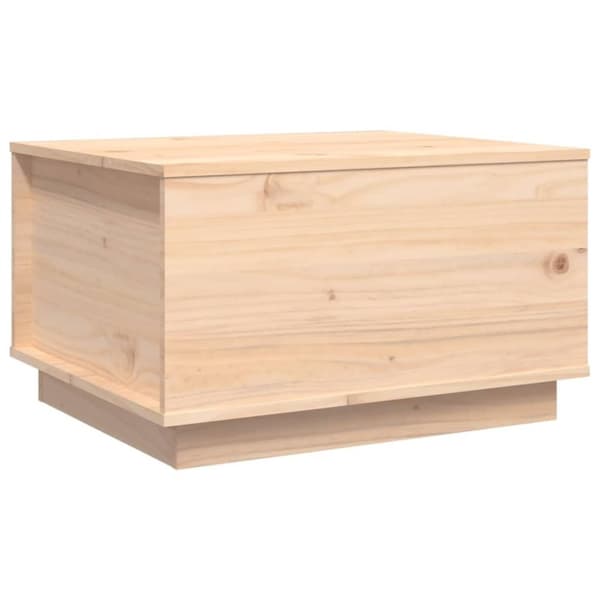 vidaXL Soffbord 60x50x35 cm massiv furu