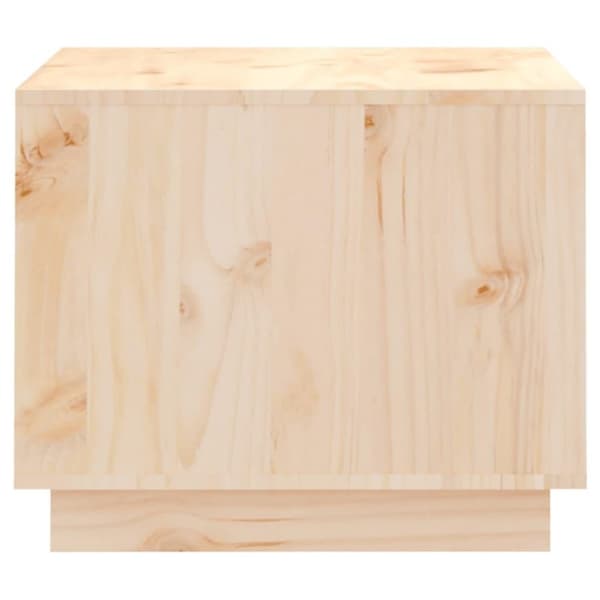 vidaXL Soffbord 120x50x40,5 cm massiv furu