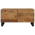 Miniatyrbilde 4 av 11: vidaXL Salongbord 80x50x40 cm heltre mango og konstruert tre
