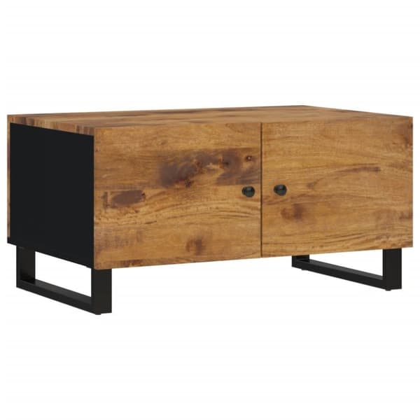 vidaXL Salongbord 80x50x40 cm heltre mango og konstruert tre