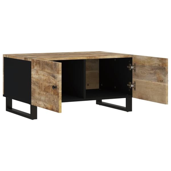 vidaXL Salongbord 80x50x40 cm heltre mango og konstruert tre