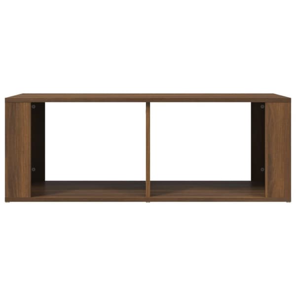 vidaXL Salongbord brun eik 100x50x36 cm konstruert tre