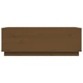Miniatyrbild 6 av 11: vidaXL Soffbord honungsbrun 100x50x35 cm massiv furu