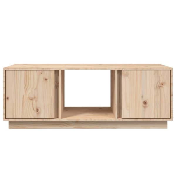vidaXL Soffbord 110x50x40 cm massiv furu