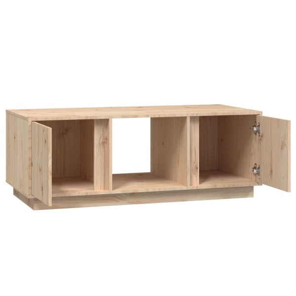 vidaXL Soffbord 110x50x40 cm massiv furu