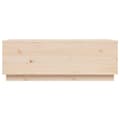 Miniatyrbild 6 av 11: vidaXL Soffbord 100x50x35 cm massiv furu