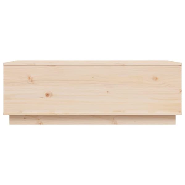 vidaXL Soffbord 100x50x35 cm massiv furu