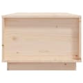 Miniatyrbild 7 av 11: vidaXL Soffbord 100x50x35 cm massiv furu