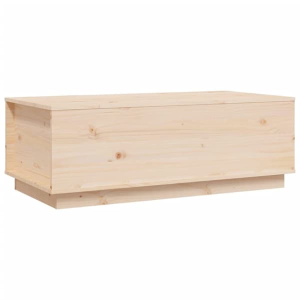 vidaXL Soffbord 100x50x35 cm massiv furu