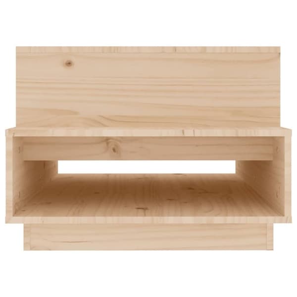 vidaXL Salongbord 80x55x40,5 cm heltre furu