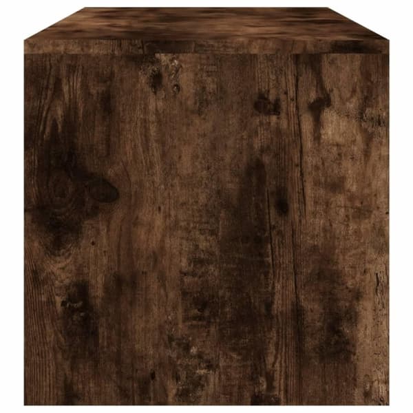 vidaXL sofabord 100x40x40 cm konstrueret træ røget egetræsfarve