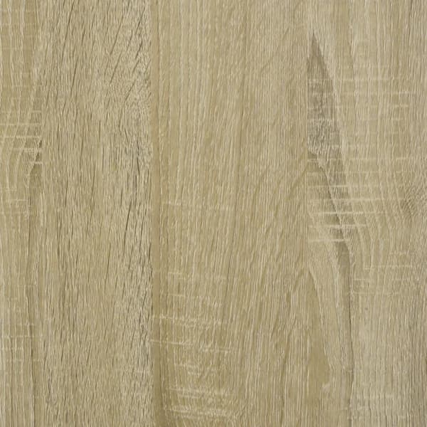 vidaXL Sidebord sonoma eik 55x38x45 cm konstruert tre