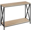 Miniatyrbillede 9 af 10: Sidebord Tacoma 100x35x80,5cm - Industrielt lyst træ, egetræ Sonoma