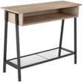 Miniatyrbillede 4 af 9: Konsolbord Tralee 100x35x80,5cm - Industrielt lyst træ, egetræ Sonoma