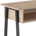 Miniatyrbillede 9 af 9: Konsolbord Tralee 100x35x80,5cm - Industrielt lyst træ, egetræ Sonoma
