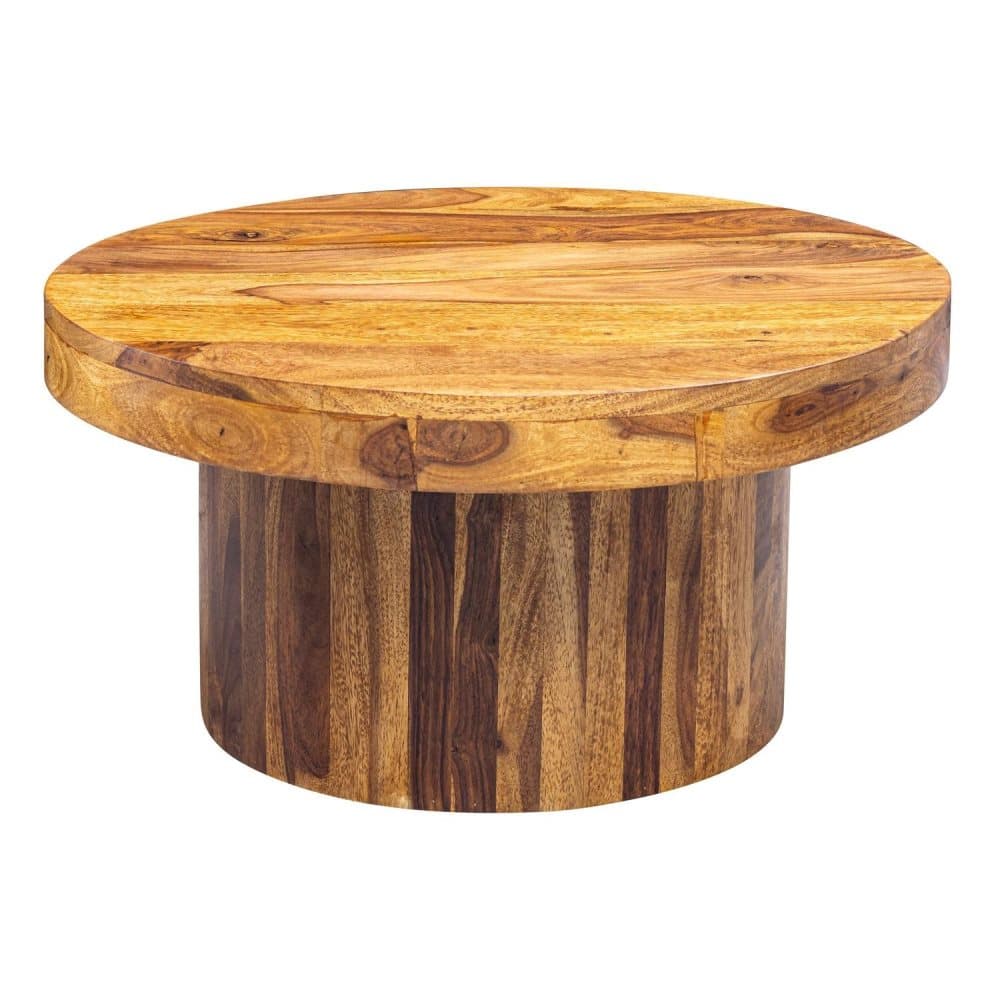 Rootz coffee table 60x30x60 cm Sheesham solid wood coffee table