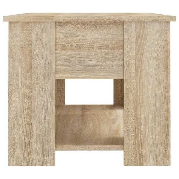 vidaXL Salongbord sonoma eik 79x49x41 cm konstruert tre