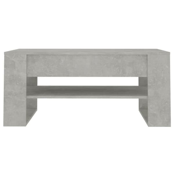 vidaXL Salongbord betonggrå 102x55x45 cm konstruert tre