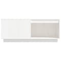 Miniatyrbillede 4 af 9: vidaXL sofabord 100x101x40,5 cm massivt fyrretræ hvid